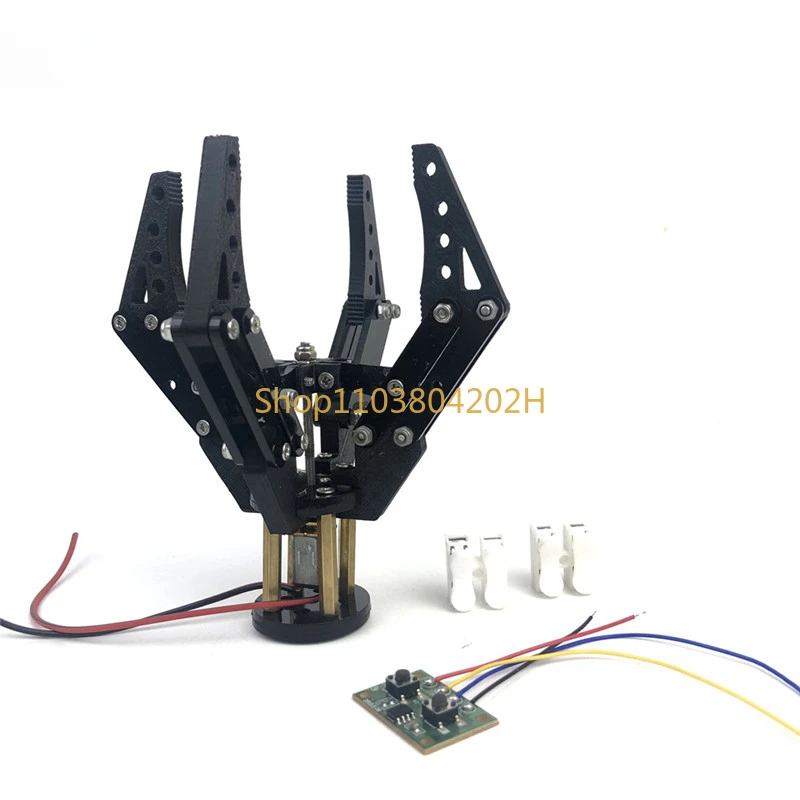 Manipulator Grab-Hook 3D Printing N20 Motor Clip Acrylic Robot Gripper Toy Snm2500