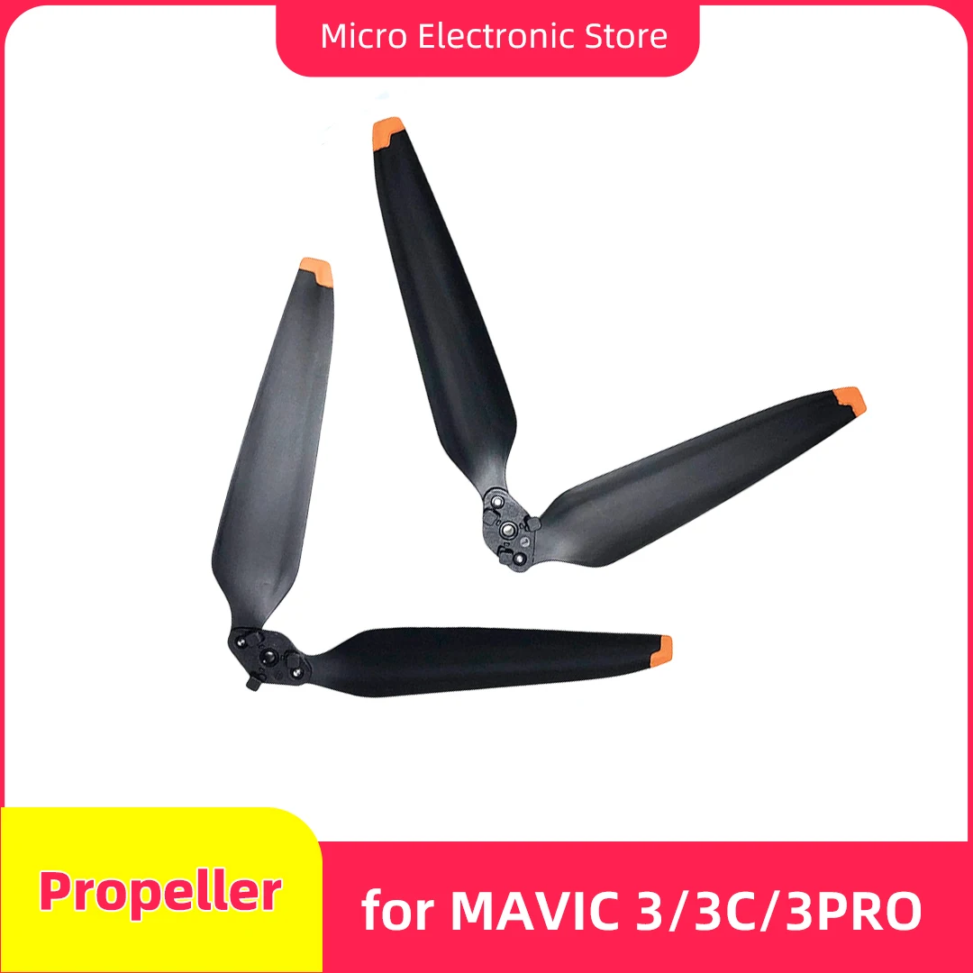

1/2Pairs Drone Propeller for DJI Mavic 3/3Pro/3C Replacement Parts Original Paddle Low Noise for DJI Accessories Drone DIY Parts