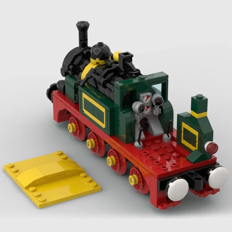 Technical Moc Bricks Car Series Model Steam Locomotive Modular Building Blocks Gifts Toys For Children DIY Sets Assembling Model