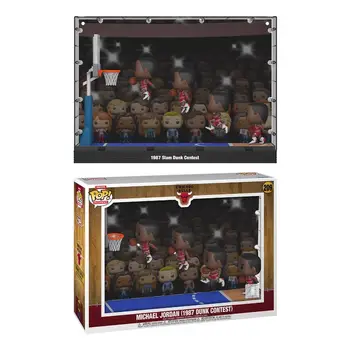 FUNKO POP《NBA芝加哥公牛隊麥可喬丹灌籃大賽》桌面擺件模型玩具收藏模型 10 最佳銷售 NBA人物 - №7