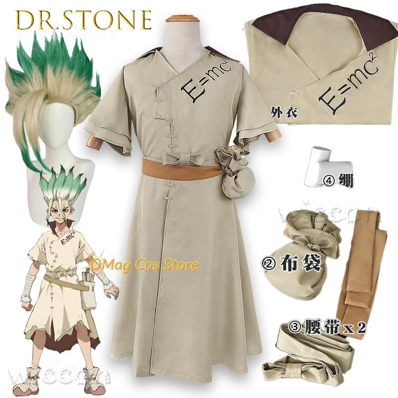 

Костюм на Хэллоуин, аниме Stone Senku Ishigami, карнавальный костюм, мужской сексуальный парик, наряд для Хэллоуина, Рождества, карнавала, вечеринки Ro