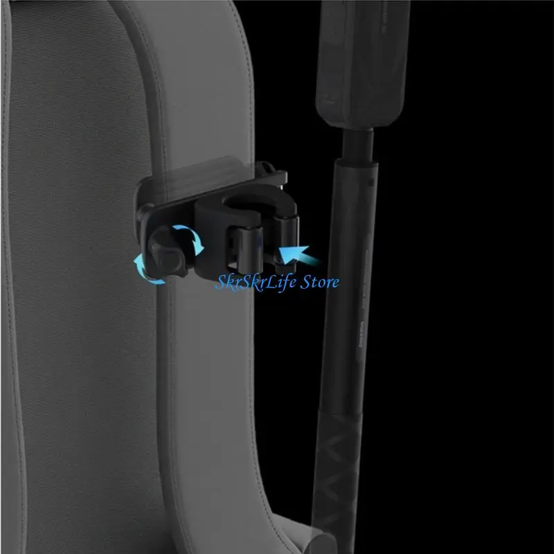 

E65E Adjustable Shoulder Strap Clip On Holder Stainless Steel Silicone Camera Backpacks Mount For Hiking Outdoor Travel