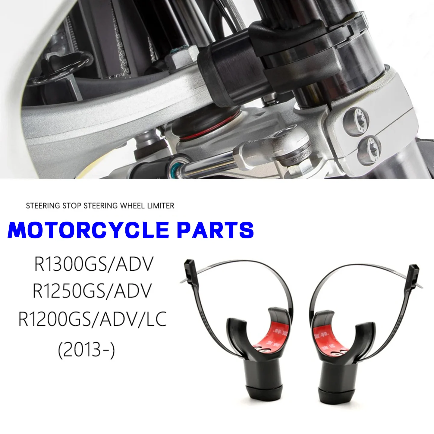 

Motorcycle R 1250 GS Steering Stop Steering Wheel Limiter For BMW R1300GS R1250GS ADVTURE R1200GS 1300GS ADV R 1200 GS LC 13-24