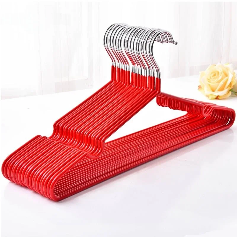 

Red Wedding Clothes Hanger Multi-Functional Anti-Slip Clothes Display Rack for Home Dormitory Fashion Clothing Store Wardrobe
