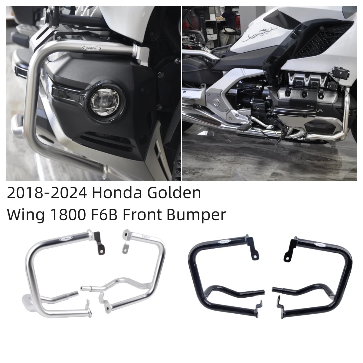 

Motorcycle Engine Bumper Crash Protection Bar Fairing Guard Falling Fit For Honda Goldwing GL1800 F6B GoldWing 1800 2018-2025