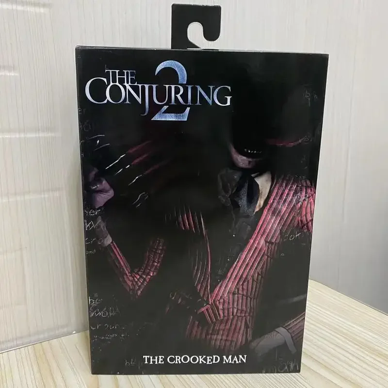 

NECA The Conjur-ing 2 Universe Crooked Man Action Figures Horror Figure Joint Movable Bookshelf Collection Model Toy Gifts Kids