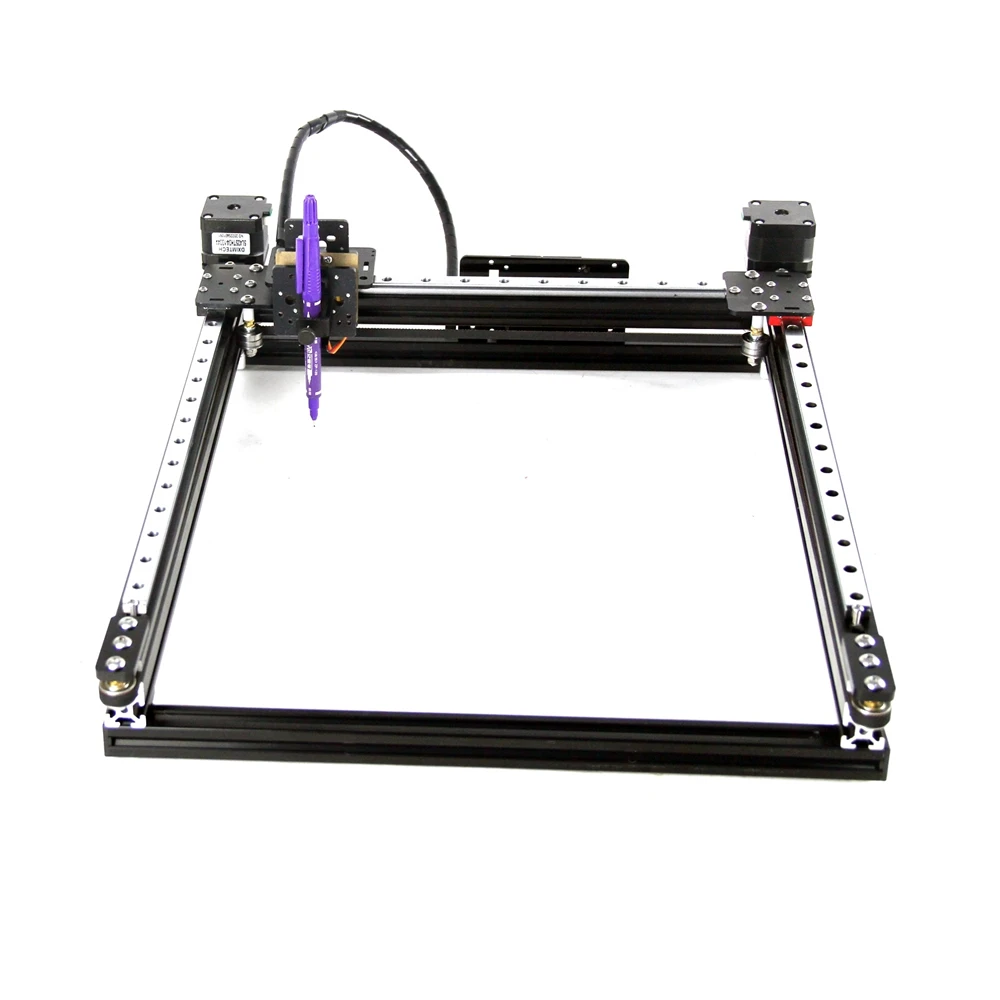 A4 a3 a2 a1 a0 guia ferroviário caneta desenho robô máquina diy desmontado letras xy-plotter para esboço escrita ebb placa-mãe