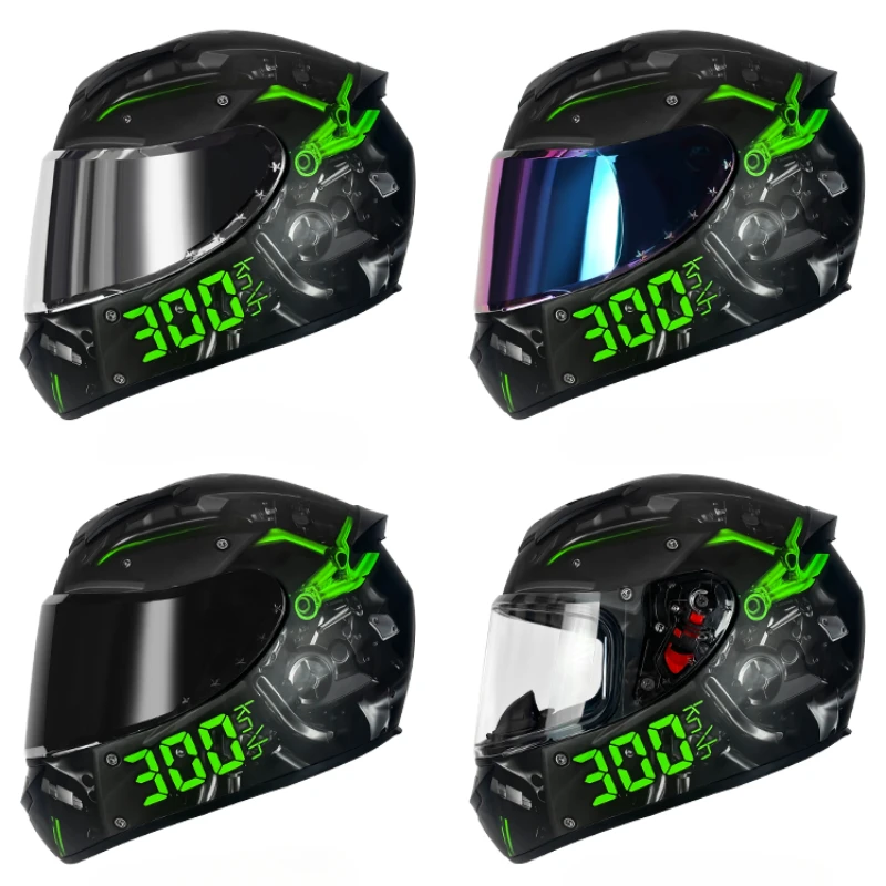 Helmet Motorcycle ECE DOT Approved Casco Moto Helmet Full Face Motocross Helmet Motorcycle Equipments & Parts Cascos