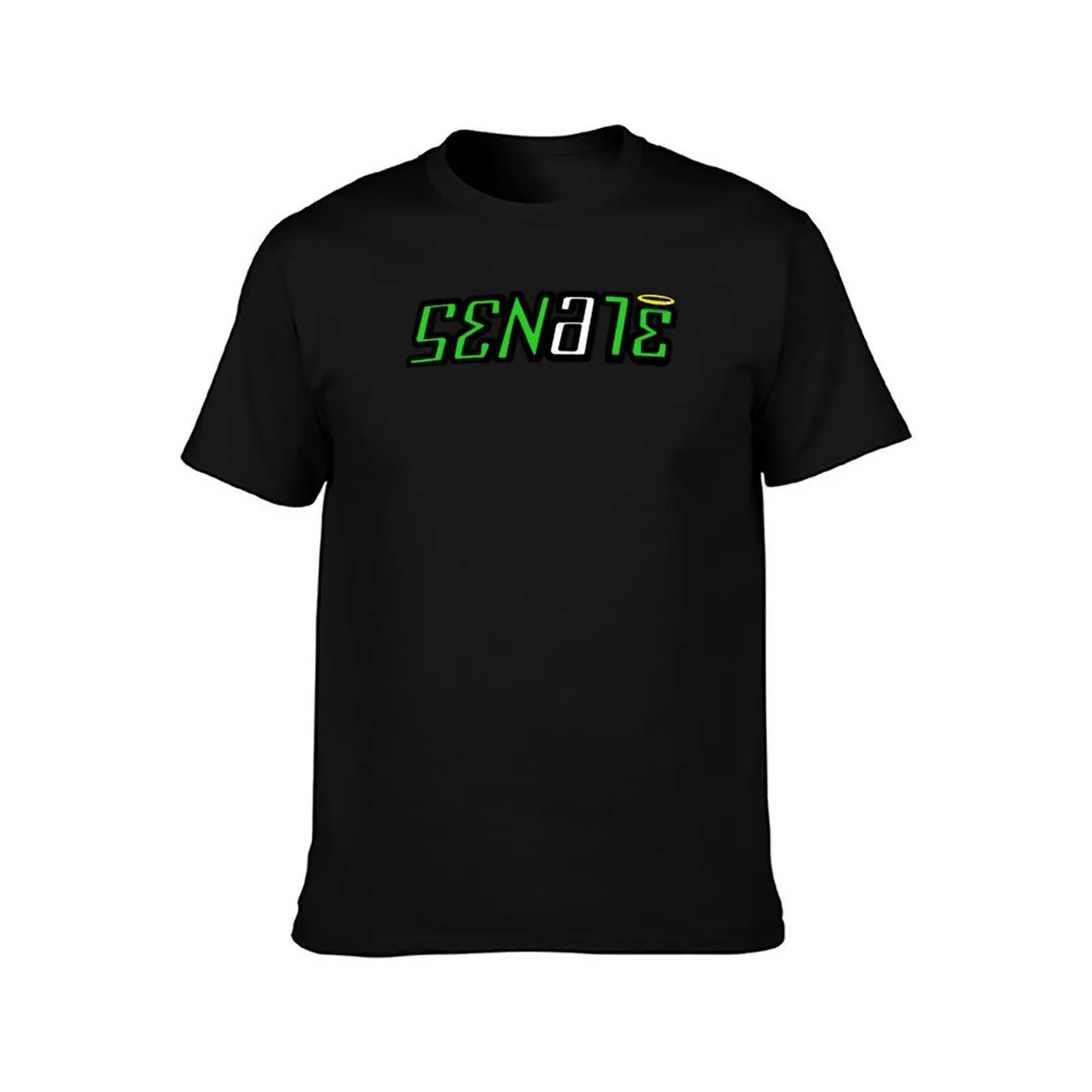 SENATE skate shirt T-Shirt, Summer Casual Cotton Tee, Oversized Streetwear Tops, Vintage Graphic Print, Loose Fit Short Sleeve
