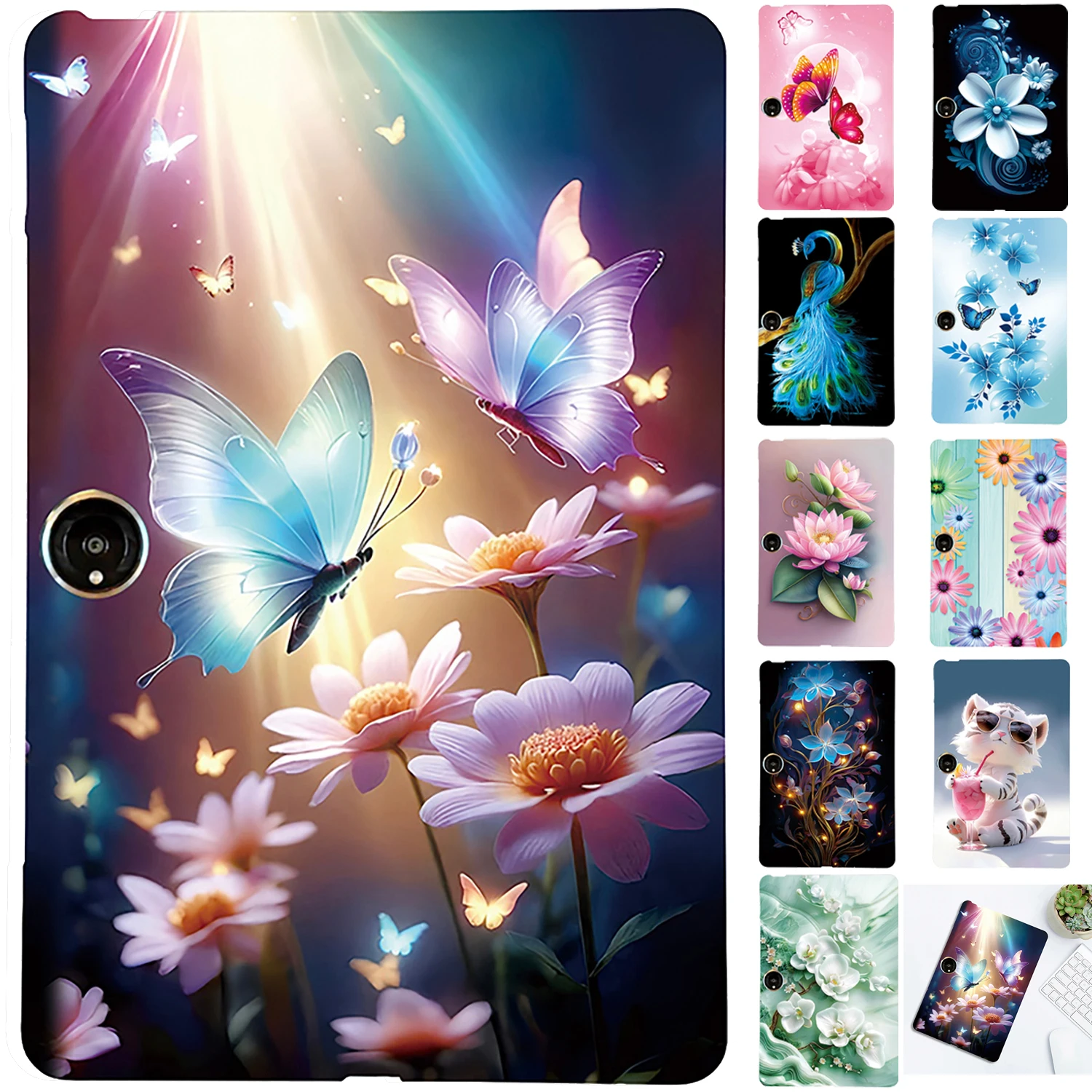 

Чехол для планшета OnePlus Pad Go Case Pad 2 12,1, чехол OnePlus Pad Lite, 11-дюймовый силиконовый мягкий противоударный чехол из ТПУ с защитой от падения