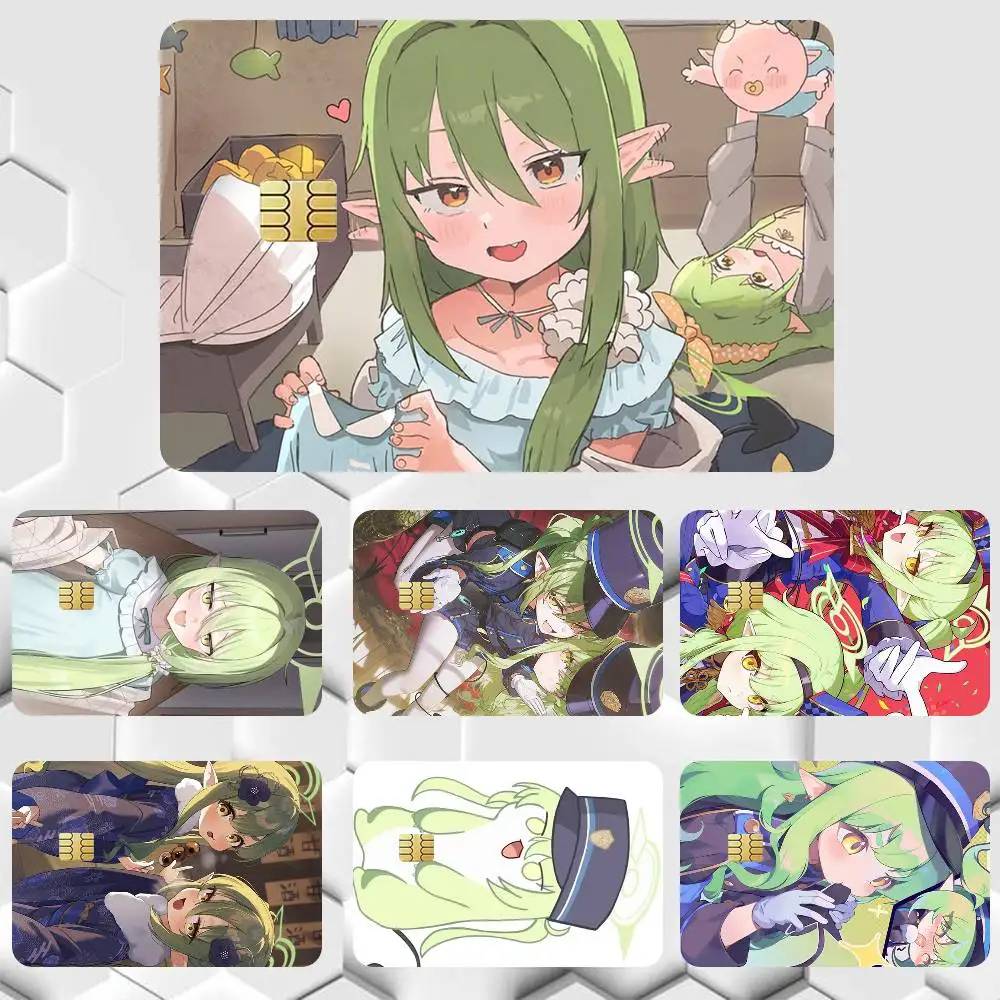 Tachibana Nozomi Hikari Blue Archive  Sticker Film Tape Skin for Credit Card Debit Card Waterproof Stickers