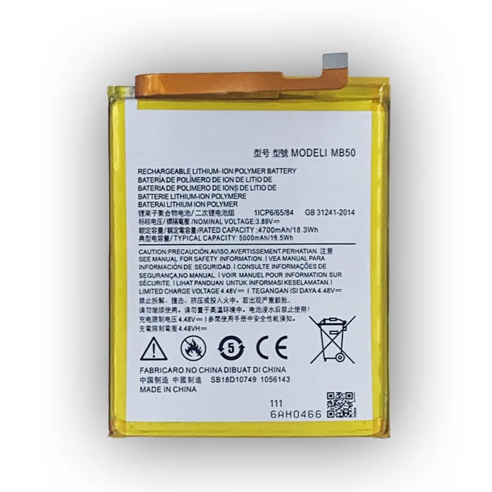 Batterie MB50 pour Motorola MOTO EDGE 2021/Moto G200 /EDGE S30, pièce de réparation, capacité d\'origine, Batteries de téléphone portable