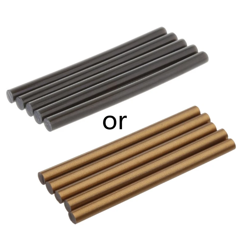 5 pz/set 7x100mm Hot Melt Colla Spiedi per il Riscaldamento Elettrico Pistola di Colla FAI DA TE Craft Strumento