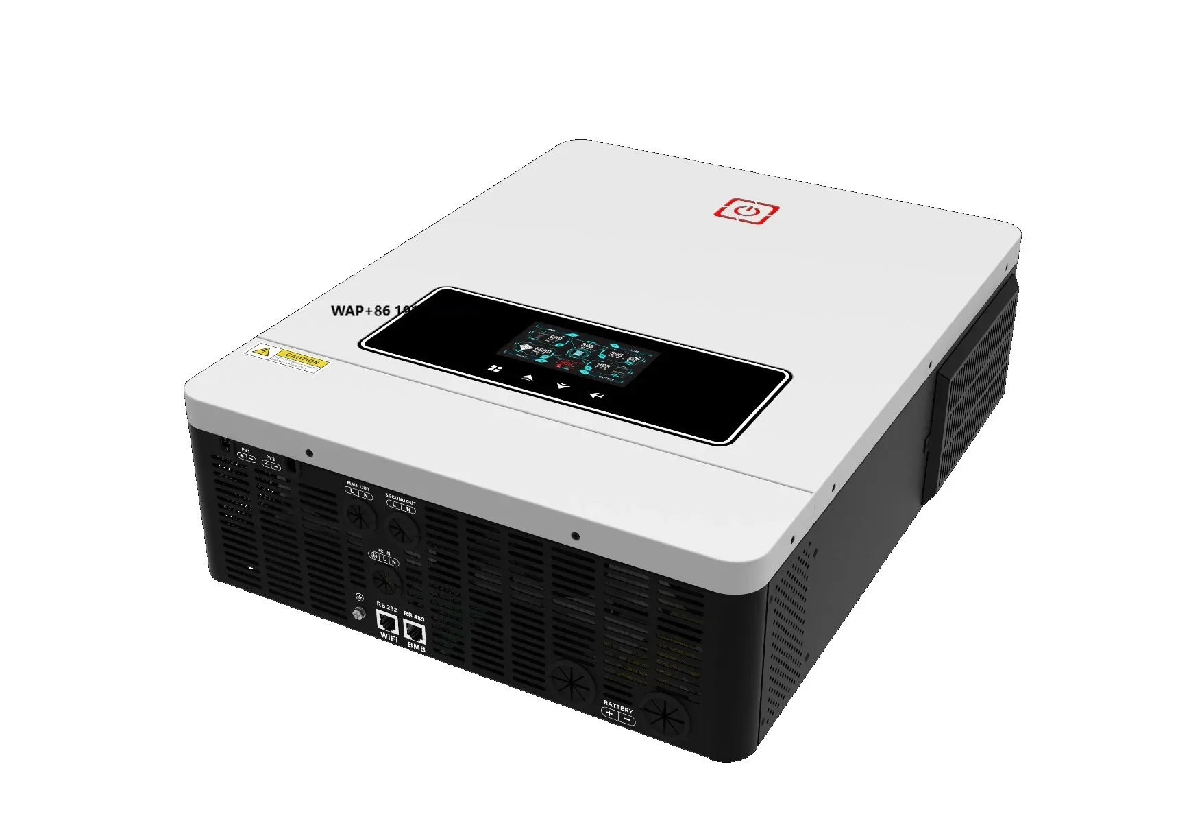 48V Solar Inverter 8200W/8200VA 10200W/10200VA 230VAC Hybrid MAX Series Built-in 140A MPPT controller, simple sine wave