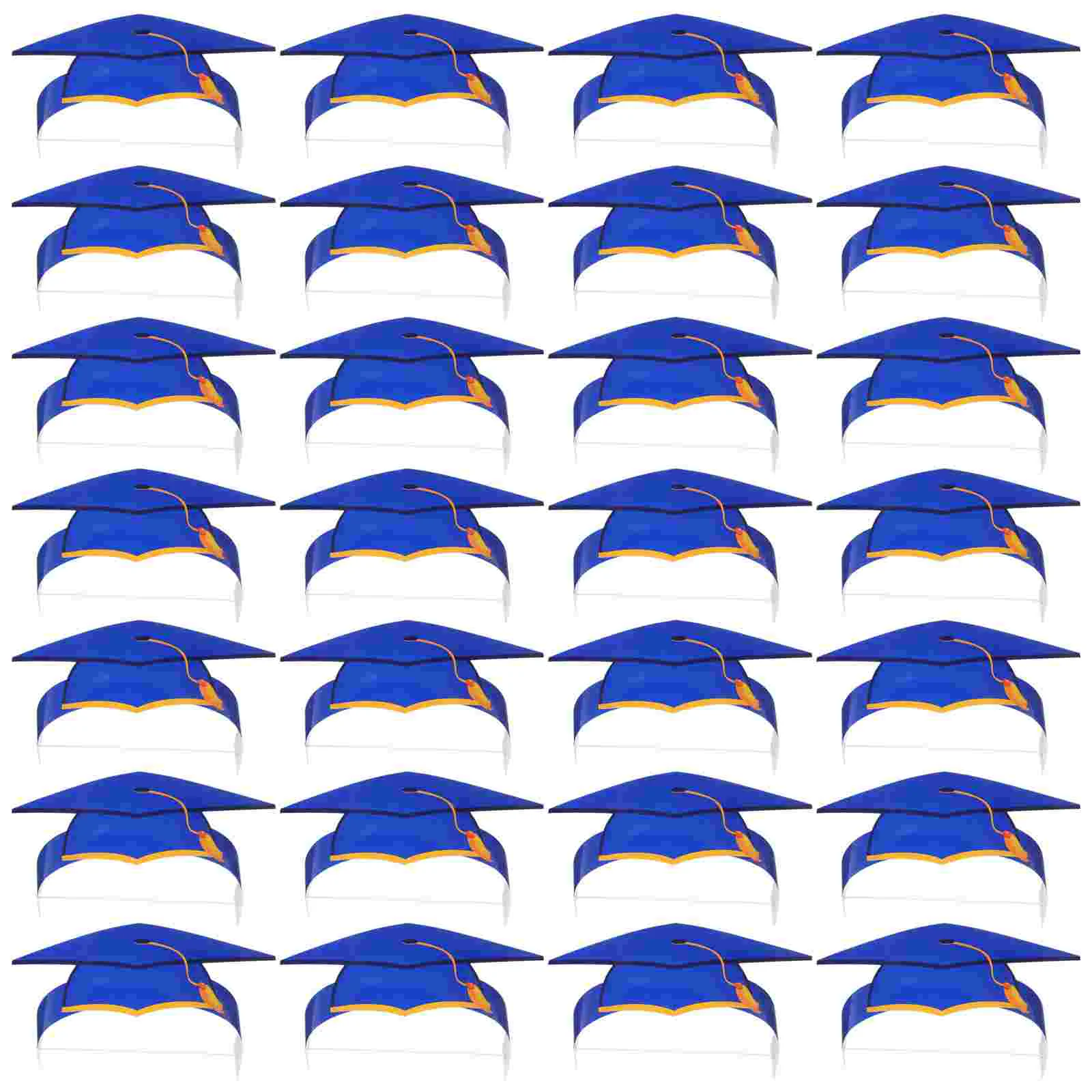 Sticker Doctor Paper Hat Headband Graduation Caps Bulk Child Headbands for Insert