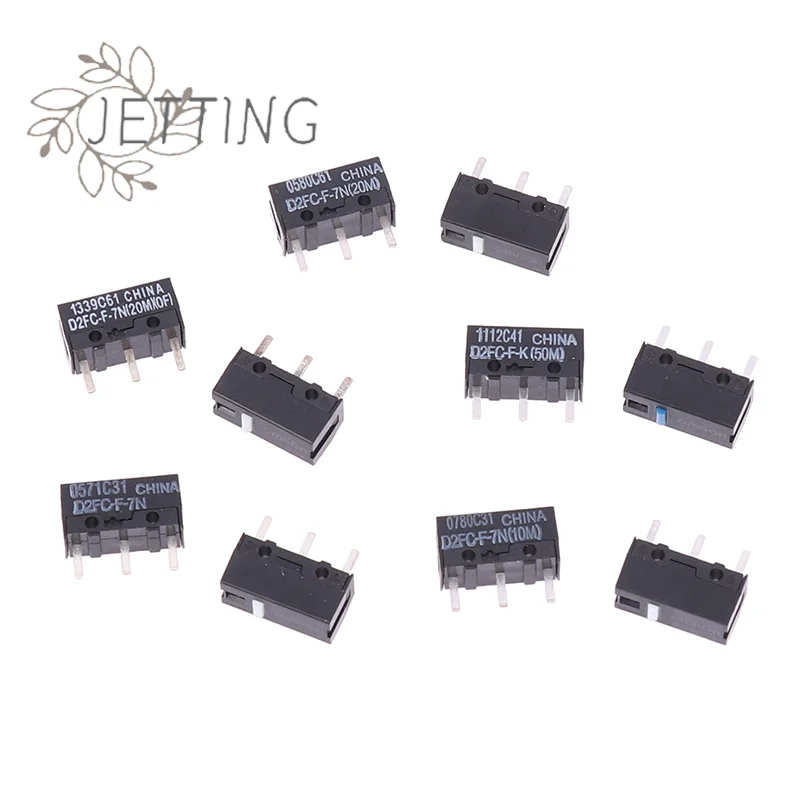 حار 2 قطعة ماوس التبديل الجزئي D2FC-F-7N 10M 20M من زر الماوس التبديل D2FC-F-K(50M) D2FC FL-NH D2FS-F-N D2F D2F-01 D2F-01F-T