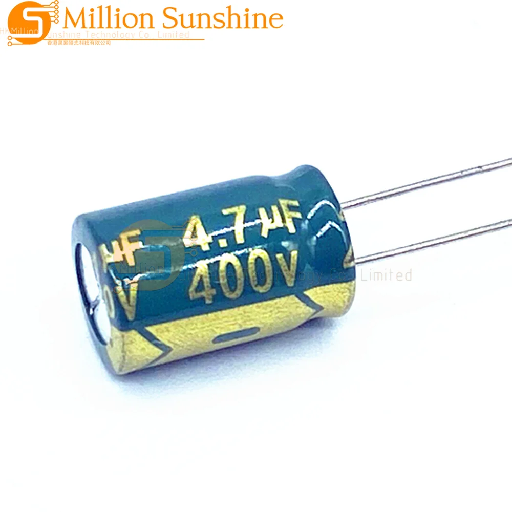 Capacitor de alumínio de alta freqüência, baixo ESR, 100UF, 220UF, 330UF, 470UF, 680UF, 1000UF, 1500UF, 2200UF, 3300UF, 10V, 16v, 25v, 35v, 50v, 400v