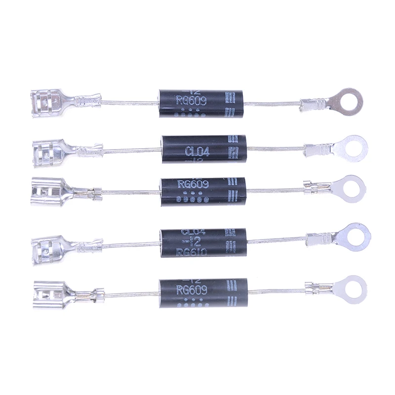 【5pcs CL04-12 Microwave Oven One-way High Voltage Diode Rectifier】