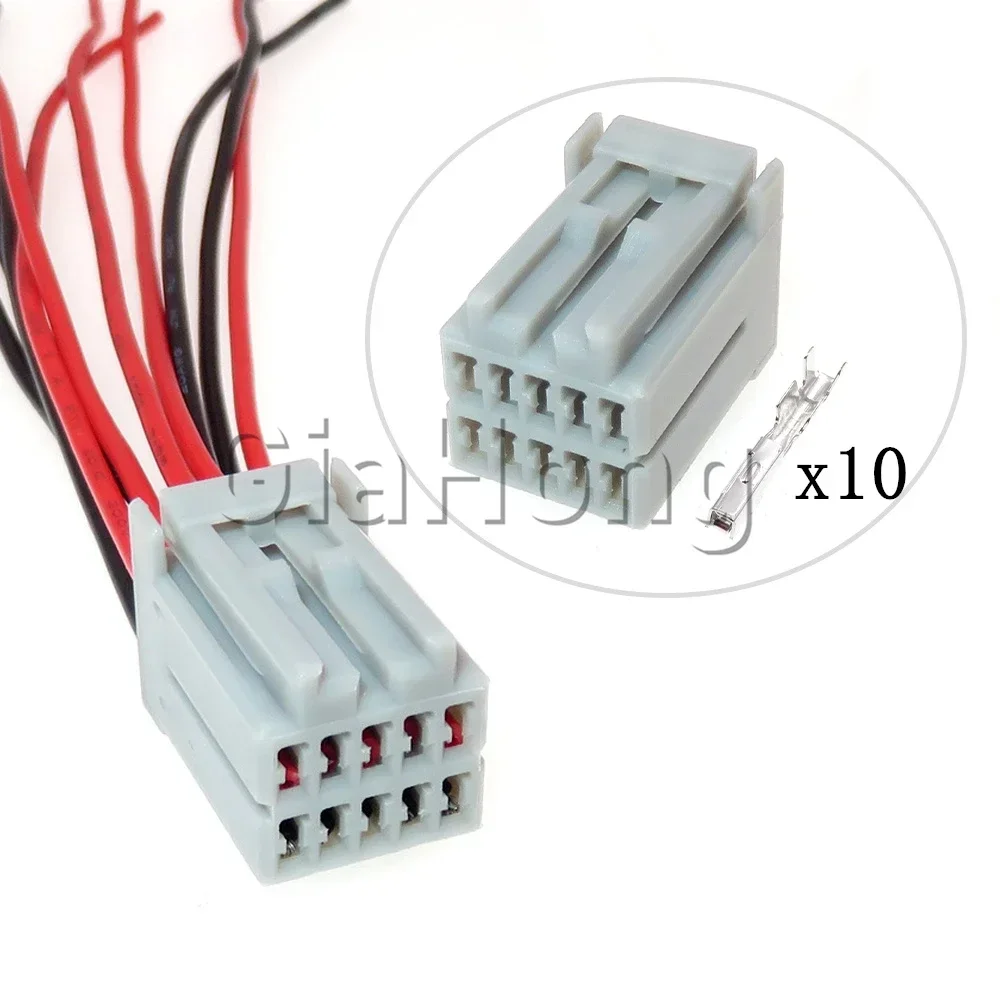 

Комплект из 10 разъемов 638207-6 AC для автомобильной электрики, автомобильный соединитель 638207