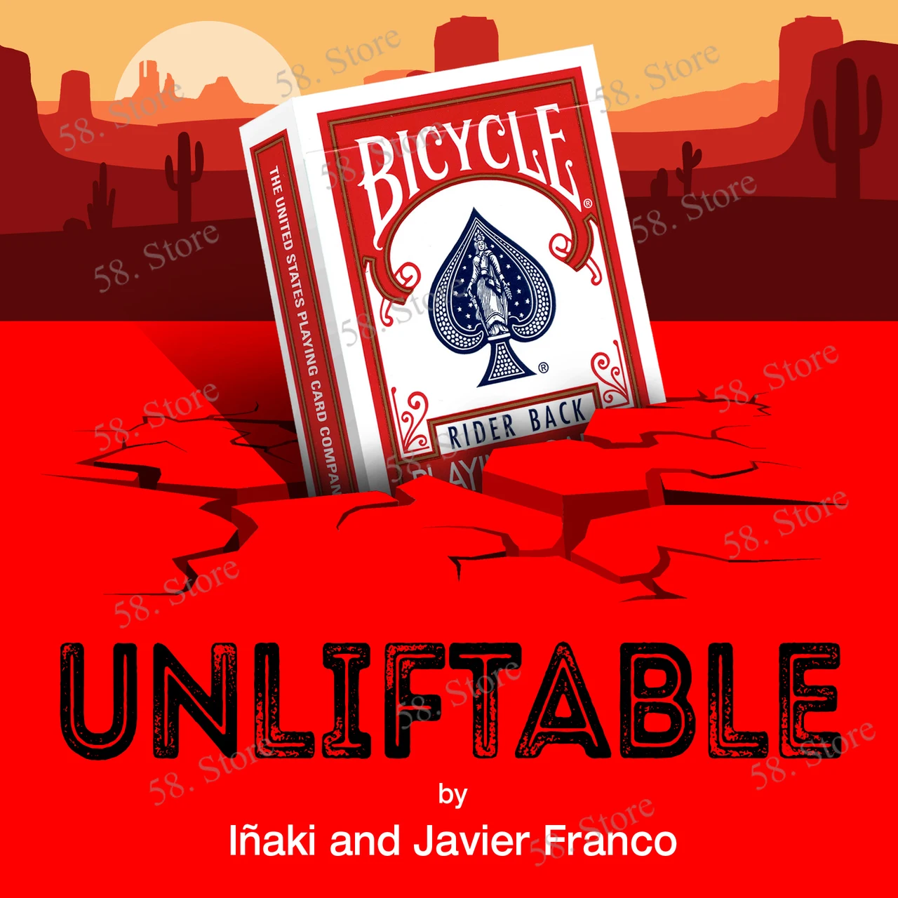 

Unliftable - The Light Heavy Deck By Inaki And Javier Franco Magic tricks ( 58 Store Download )
