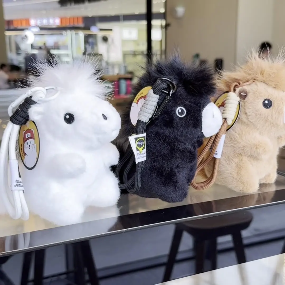 

Сидячая поза, глупый лошадь, милая имитация, плюшевая игрушка, тканевая кукла, Год Лошади, талисман, кукла, подарок