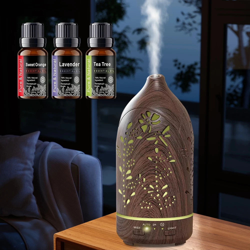 

Lavender Hollow Aromatherapy Diffuser 7 Colors, Auto Shut Off, Ultra Quiet Essential Oil Diffuser for Home and Office