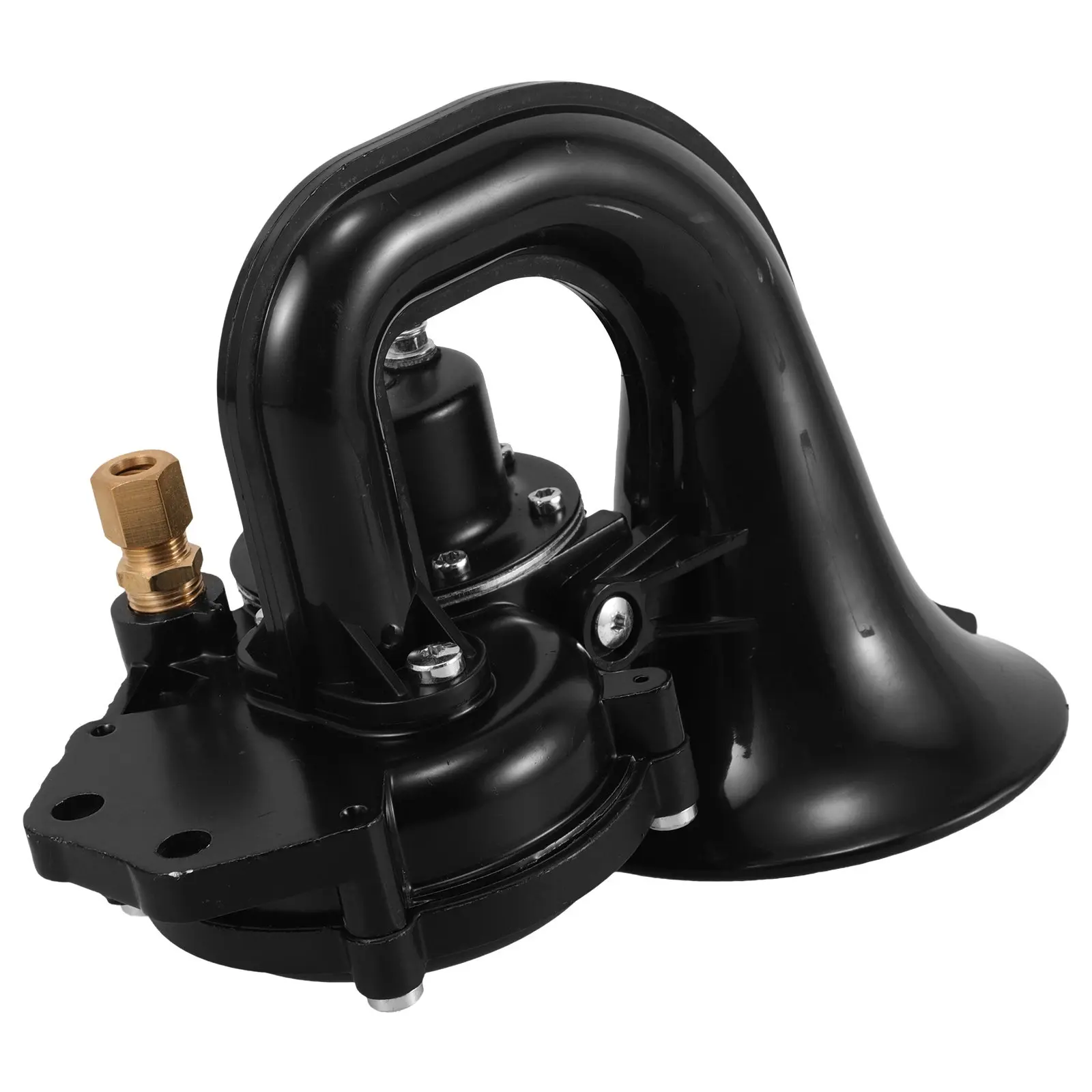 

Loud Air Horn for Car Truck Atv Marine Boat 12V 24V Electric Snail Horn Replacement Horns Universal Installation Automotive