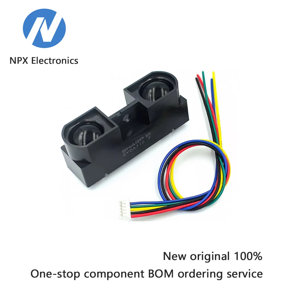 

Infrared distance measurement sensor module GP2Y0A710K0F, with a measurement range of 300CM to 550CM