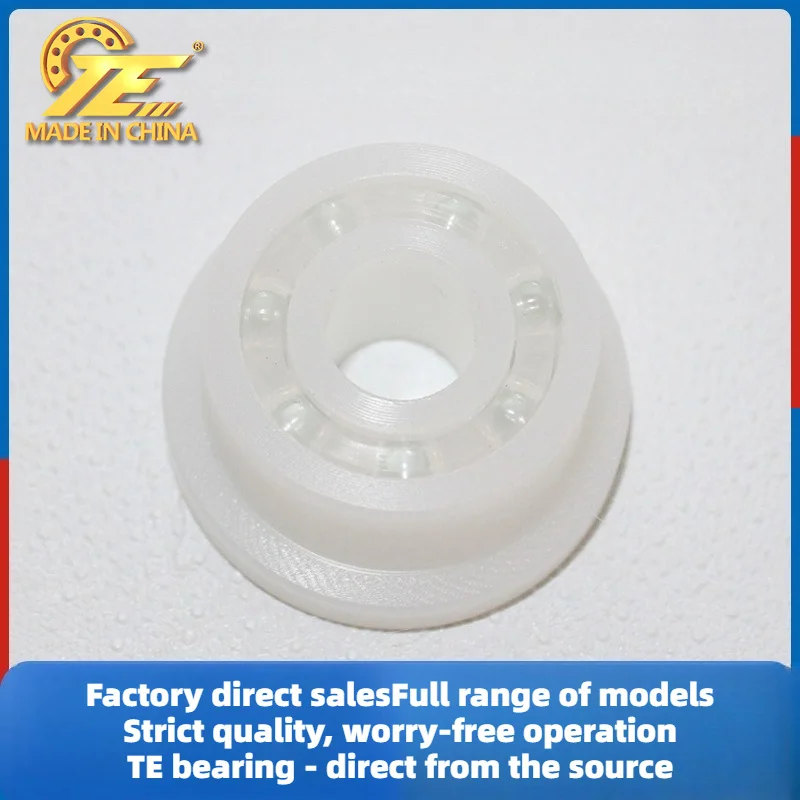 Bearing directly from the manufacturer non-standard transmission double row ball bearing POM material 10 * 26 * 17mm wholesale