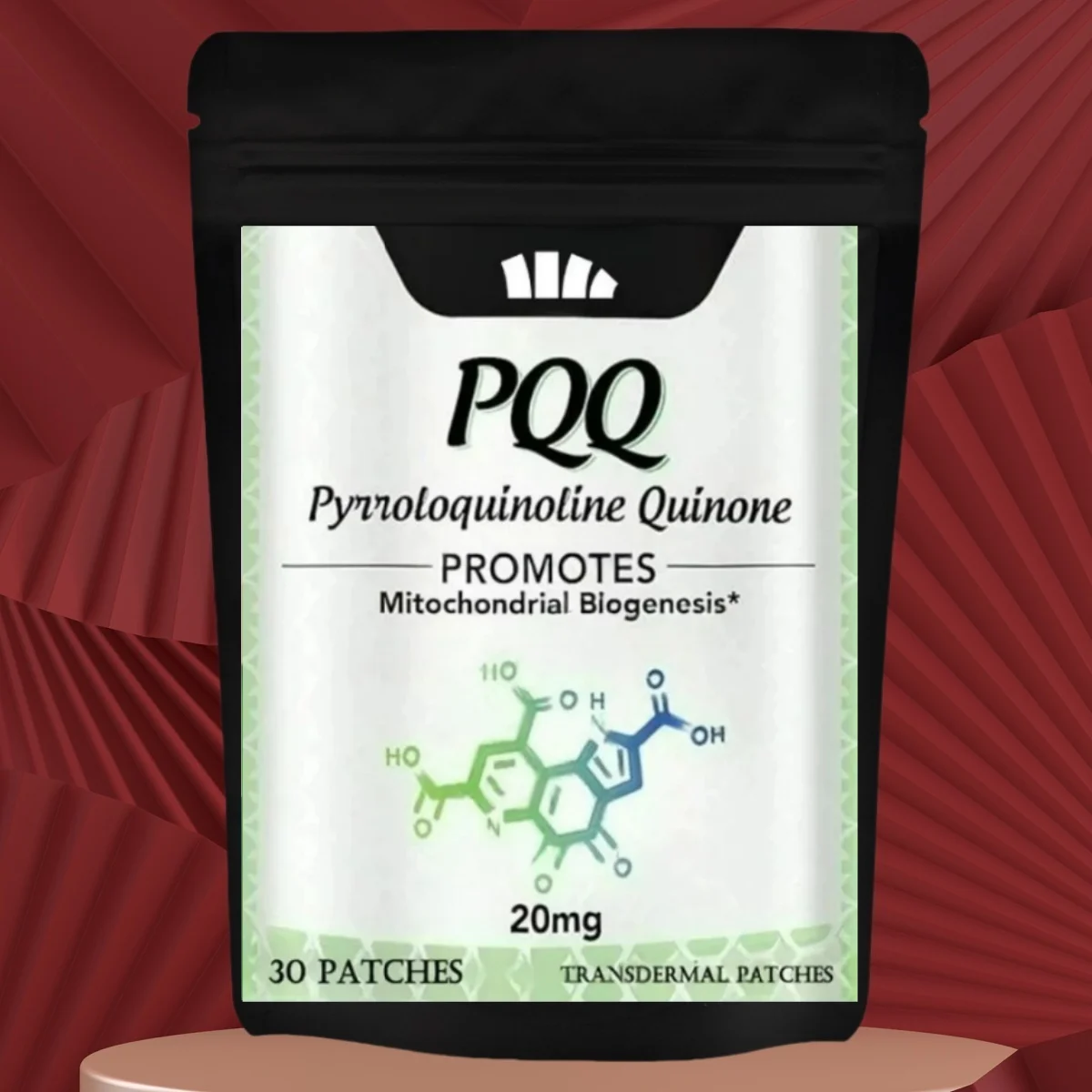 C30 Patches PQQ (Pyrroloquinoline Quinone) Transdermal Patches -Heart Health, Cognitive Function & Sleep Support