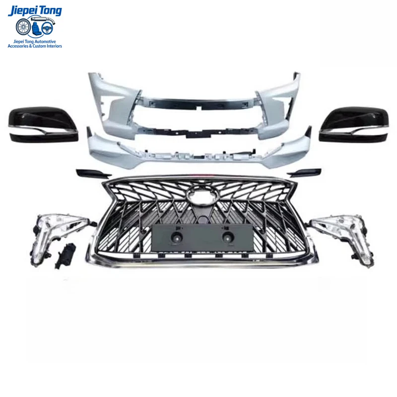 Style Modification Parts Full Body Kit for LX LX570 2008 2009 2010 2011 2012 2014 2015 Upgrade to 2016