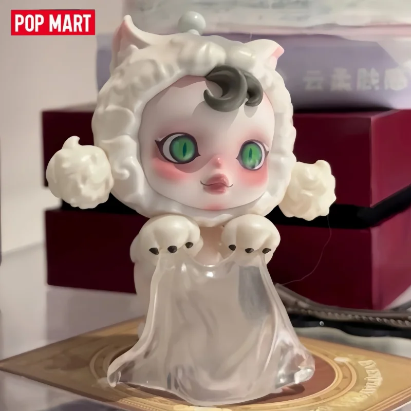 

POPMART натуральная слепая коробка игрушка Skullpanda обычная страна чудес серии ПВХ Коллекционные фигурки модель настольные украшения игрушка в подарок