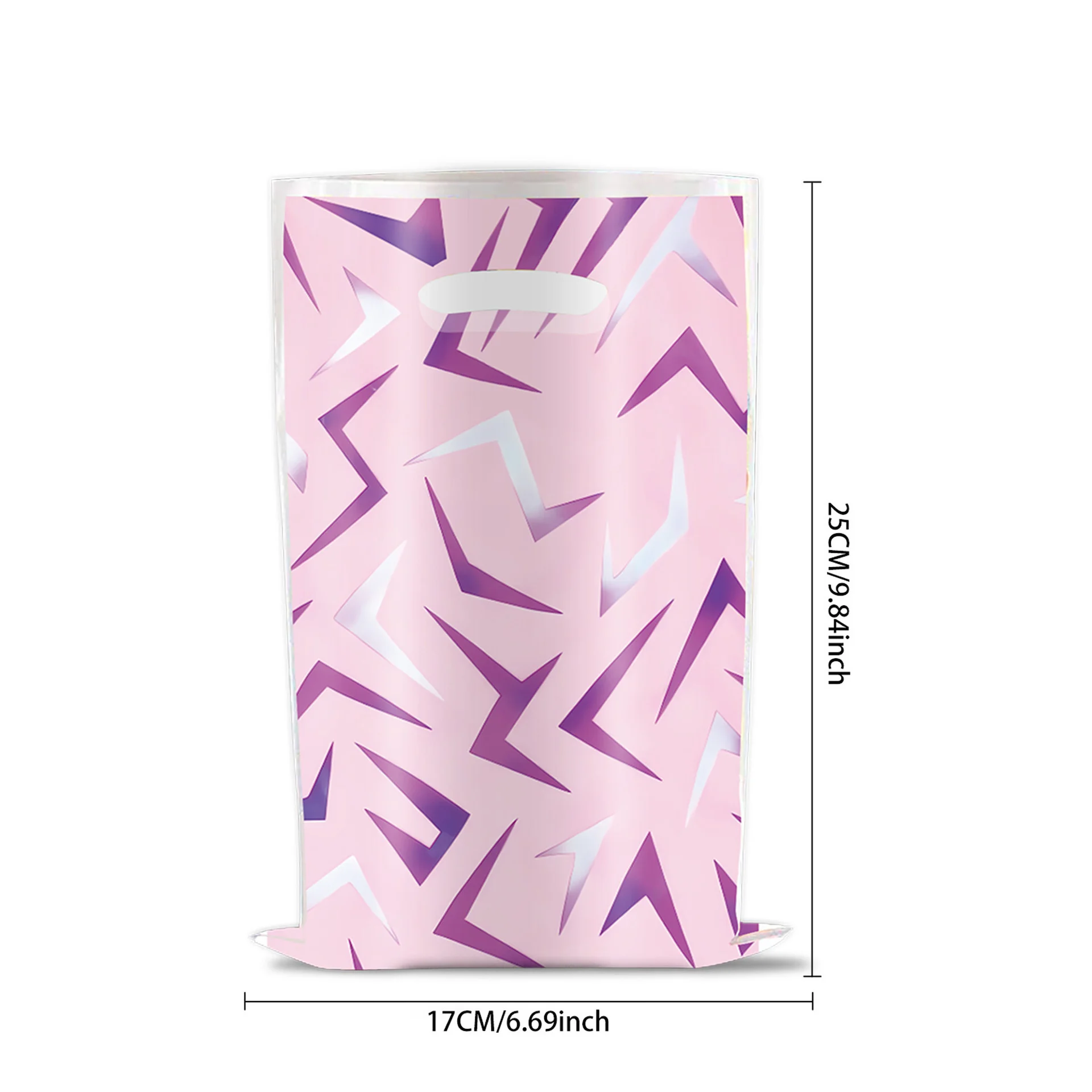 10/30/50 Stück Rosa Lila Kpop Geschenktüten Kindergeburtstag Partytüten Snack- und Süßigkeitentüten Party-Favors Geschenktüte Baby-Shower-Zubehör – Detail 3