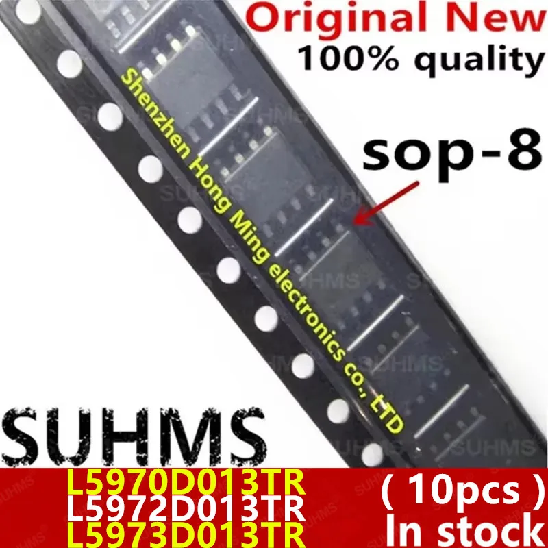 (10 pezzi) 100% Nuovo L5970D L5972D L5973D L5970D013TR L5972D013TR L5973D013TR sop-8