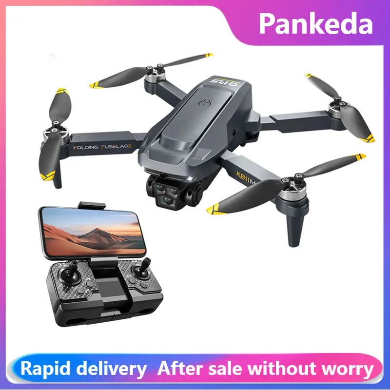 

Квадрокоптер K811 MAX RC с камерой 4K HD, бесщеточный, с функцией обхода препятствий, автоматическим возвратом при низком заряде батареи, подарок на день рождения, игрушка, дрон