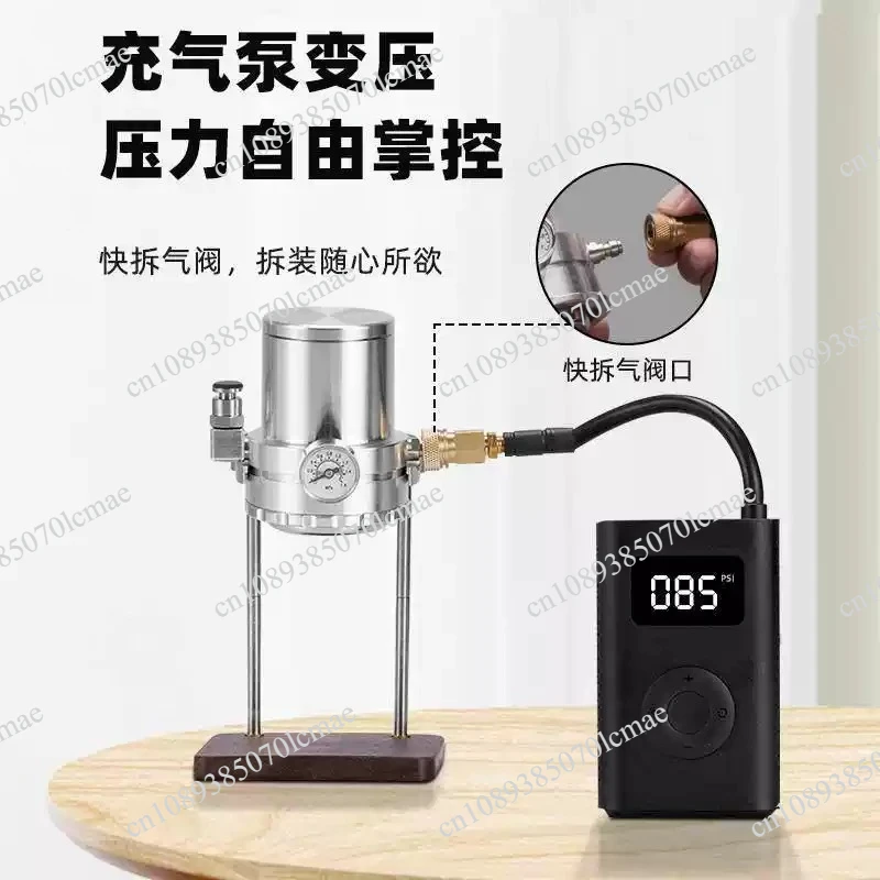 9Bar Pressure Espresso Machine Outdoor Camping Office Home Italian Moka Pot Upgraded Pneumatic Coffee Maker
