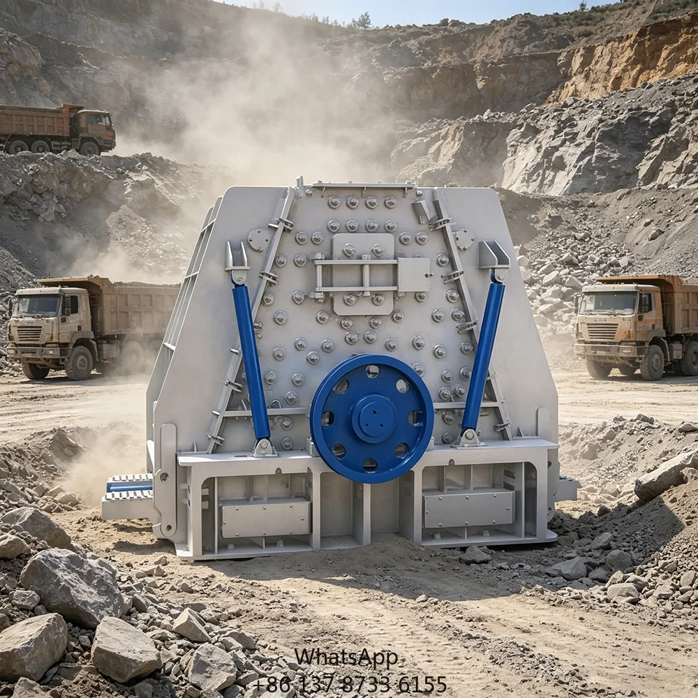 Hydraulic Maintenance Hard Rock Crusher Low-Downtime Mining Machinery