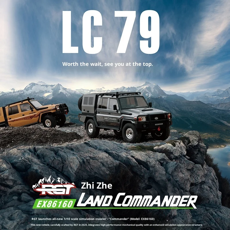 

Радиоуправляемая модель внедорожника RGT EX86160 LC79 4x4, масштаб 1/10, электрическая, для взрослых и детей