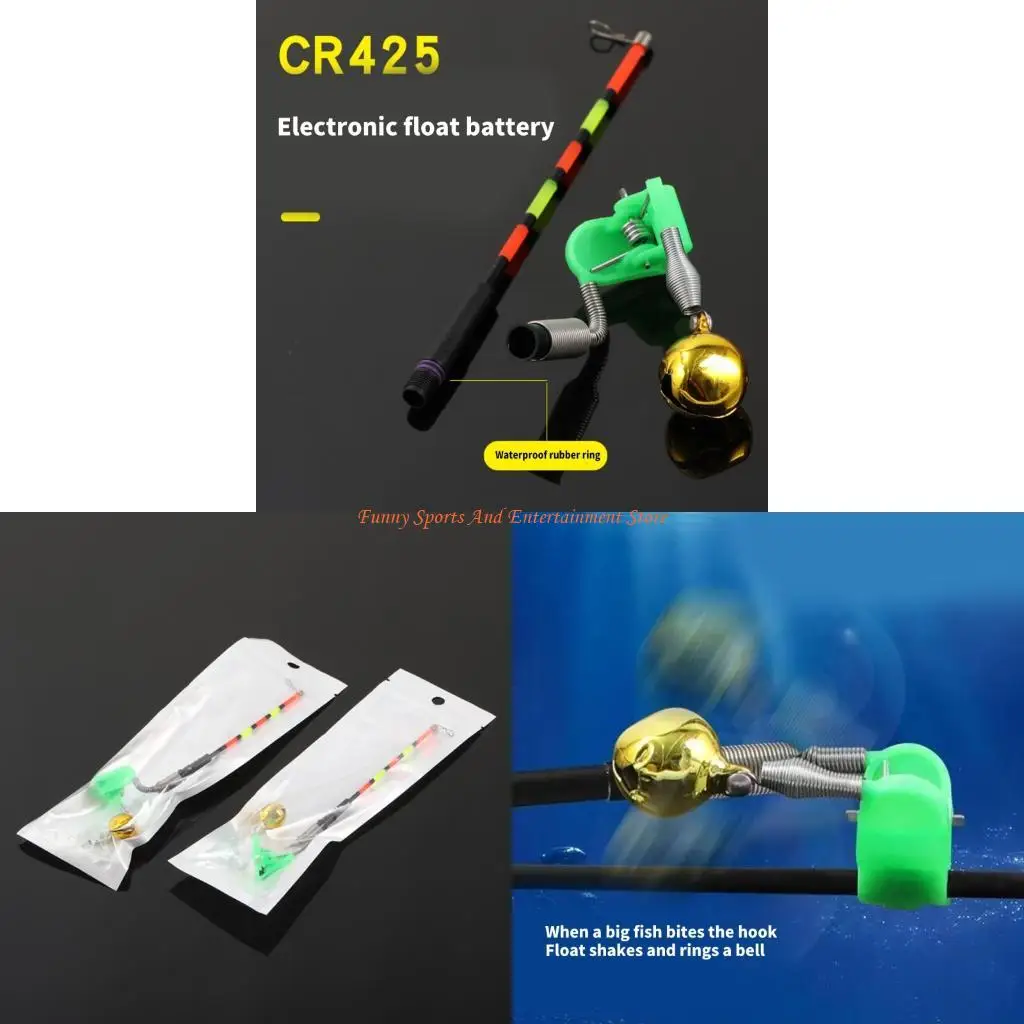 

C4DE Detachable Fish Bites Removable Fishing Luminously Float Tackle