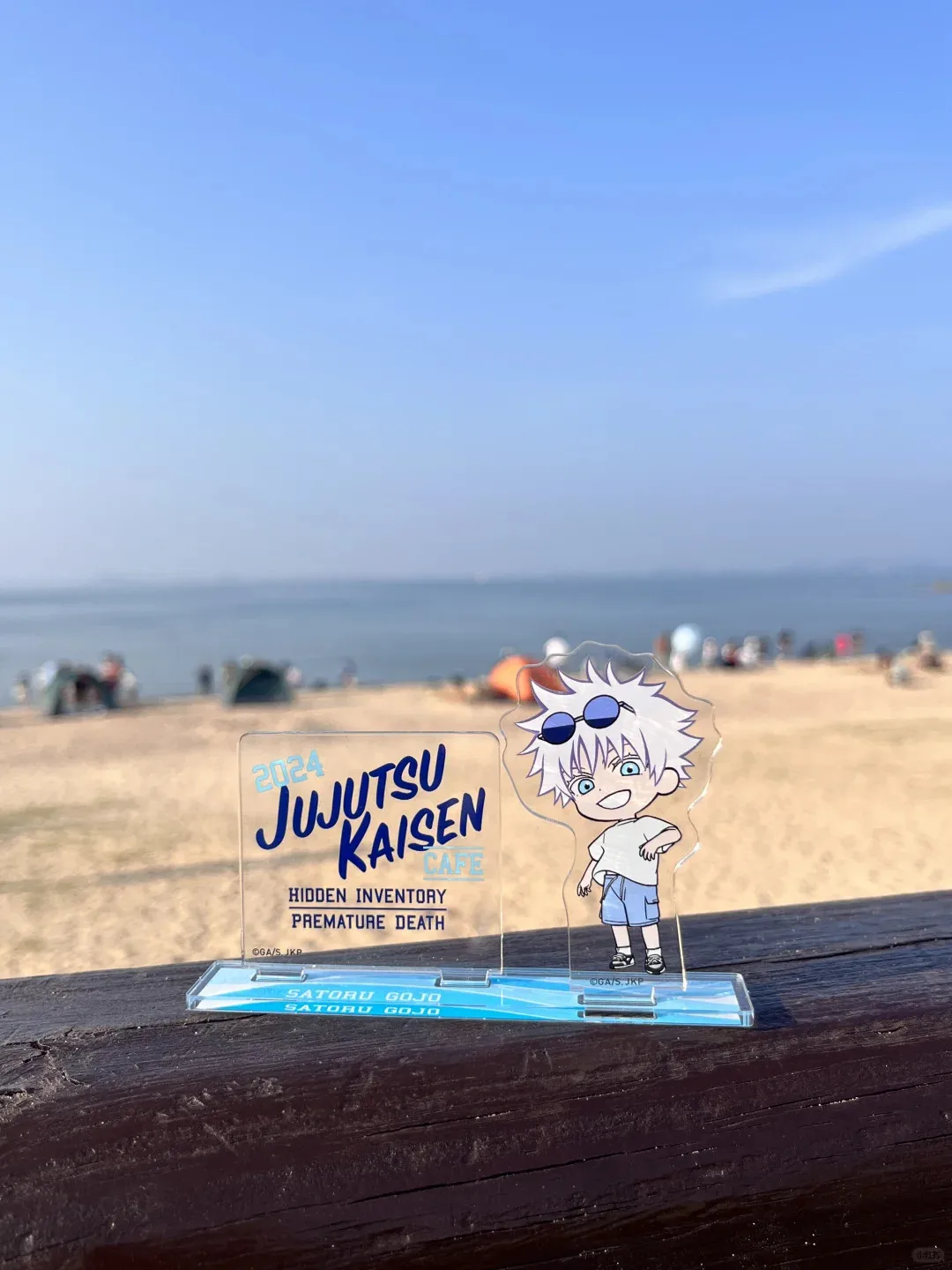 Satoru Gojo Figures Acrylic Stand Fashion Anime Action Accessories Collection Kids Figure Toys Gift Desktop ornament