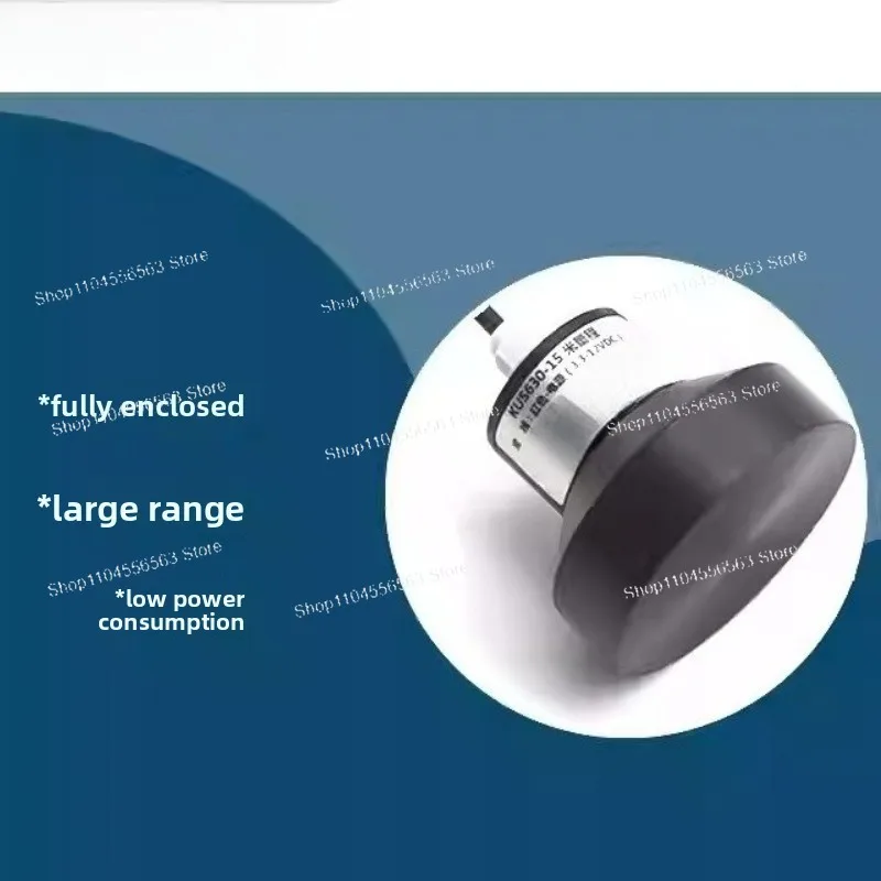 KUS630 Ultrasonic Liquid Level Sensor - 15m/20m/30m Detection Distance with 0-10V/4-20mA Analog Output