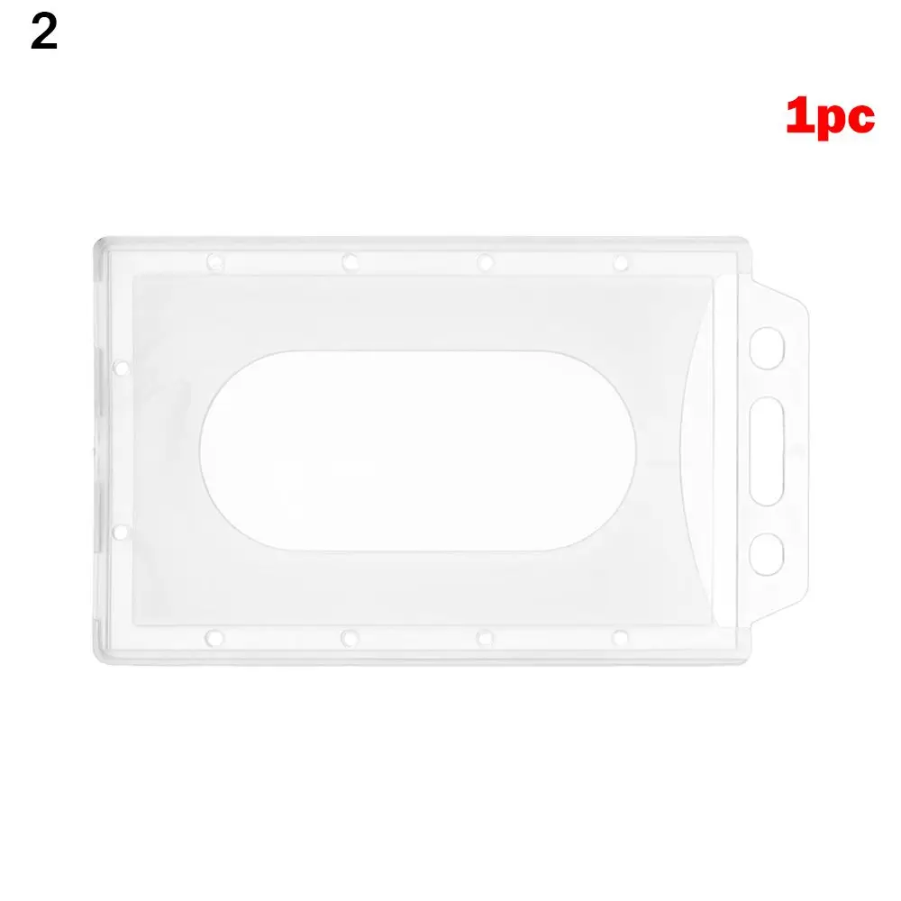 1/3pcs New Hard Plastic Multi-use Badge Office School Protector Cover Card Sleeve Name Card Work Card Holders ID Card Pouch
