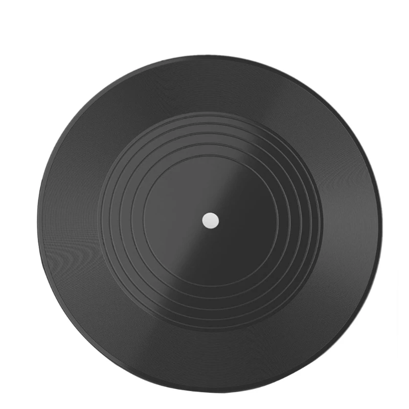 زخارف سجل بلاستيكية طويلة التشغيل مقاس 7 بوصة، سجل نسخ طبق الأصل من السجلات الزخرفية، نسيج بلاستيكي مناسب للجدار