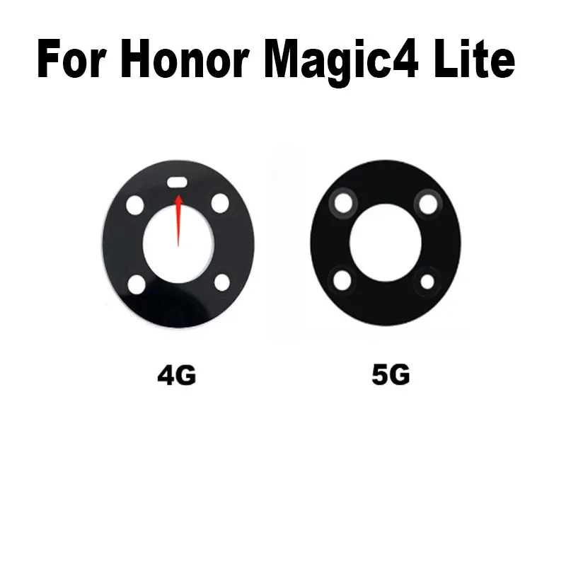 

For Honor Magic4 Lite Back Camera Glass Lens Rear Camera Glass With Adhesive Sticker Glue Magic 4 Lite