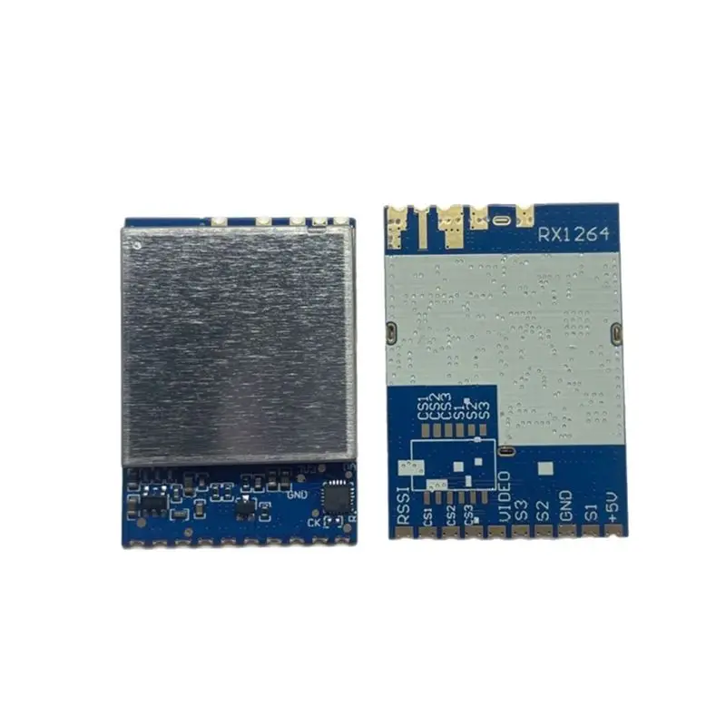 LXYB18B 2Pcs 1.2G 1.3G RX1264 FPV Wireless Image Transmission Module Audio And Video Transmitter And Receiver For Drones