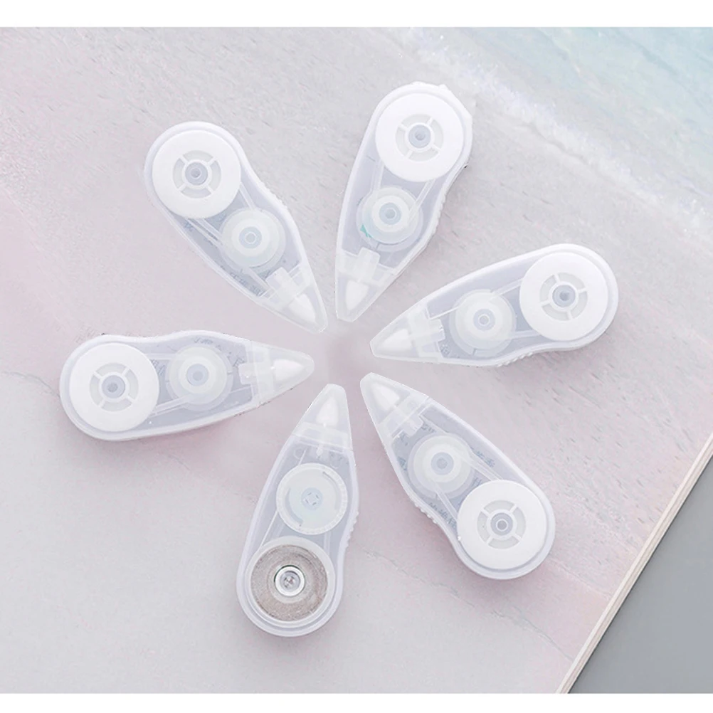 

10pcs Correction Tape Roller For Office School Students Smooth Long Lasting Adhesive No Wait Time Rewritable