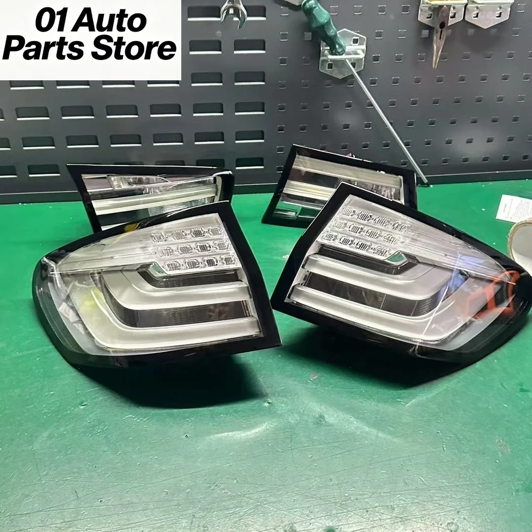 A Set Customized Handmade Taillights For BMW 5 Series F11 Venom Modified Taillights Clear Taillights