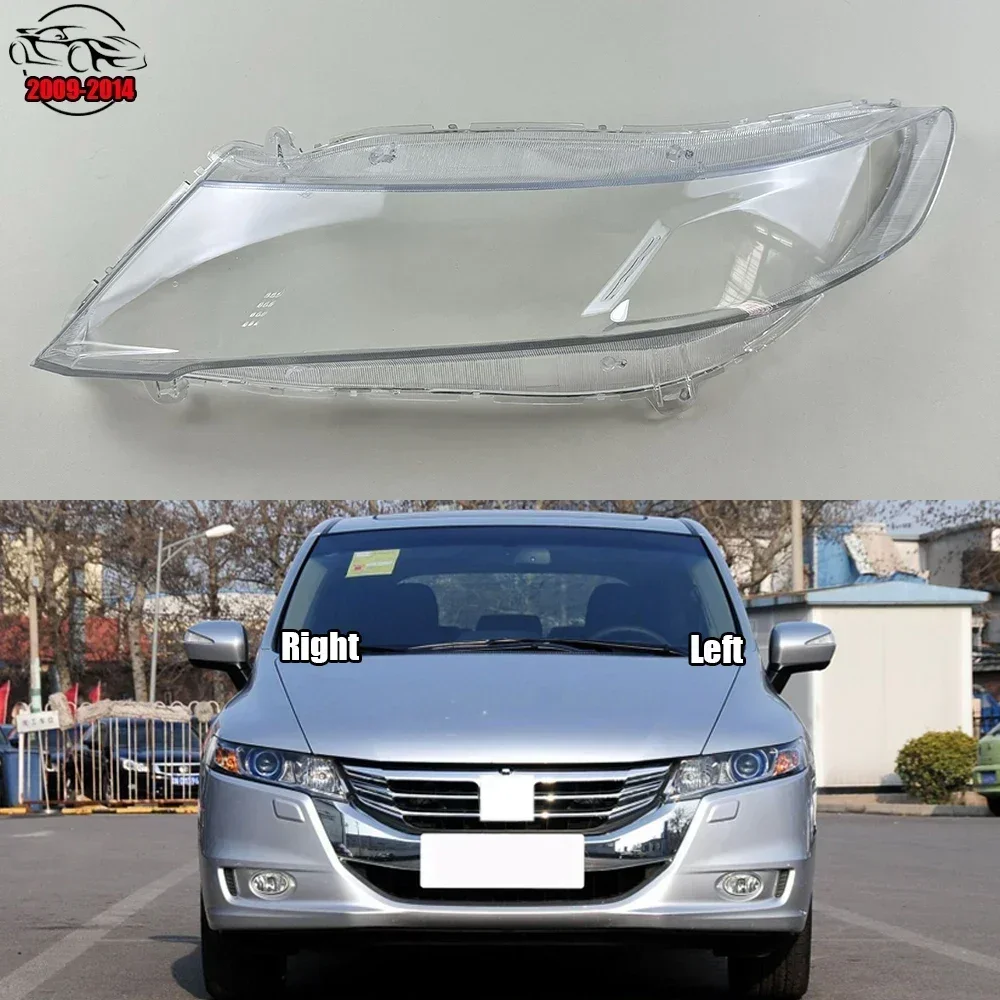 

For Honda Odyssey RB3 2009-2014 Transparent Headlamp Shell Lampmask Lamp Shade Headlight Cover Replace The Original Lampshade