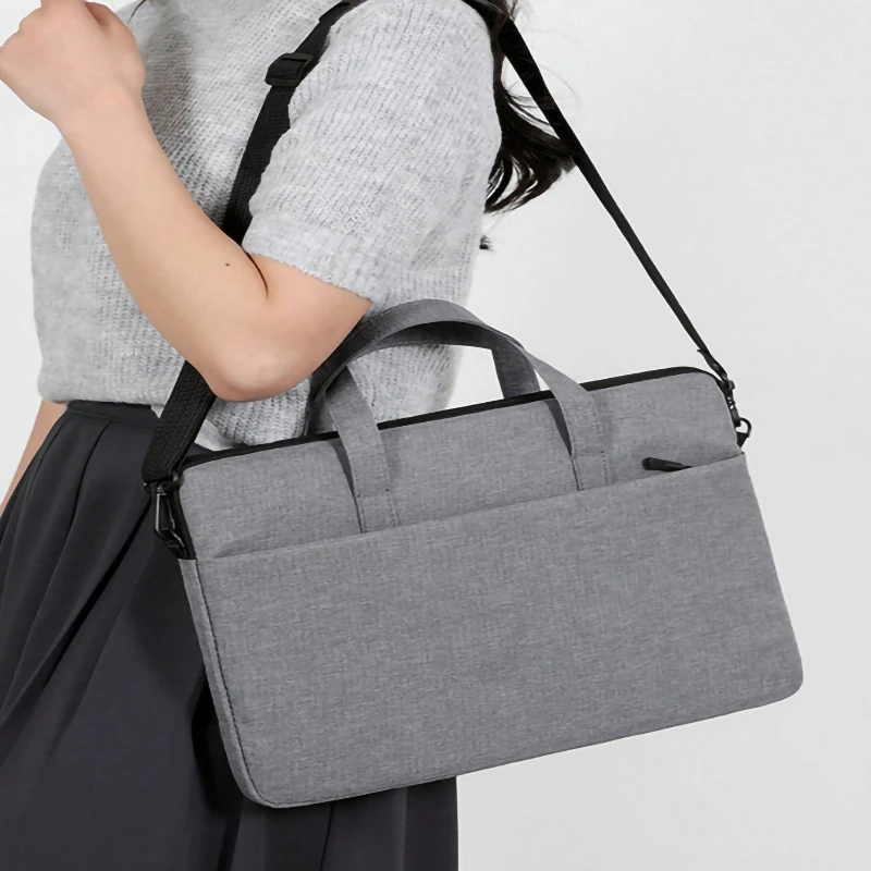 Модный легкий портативный портфель на одно плечо, портативный портативный деловой портфель для поездок на работу, 13-дюймовая сумка для ноутбука