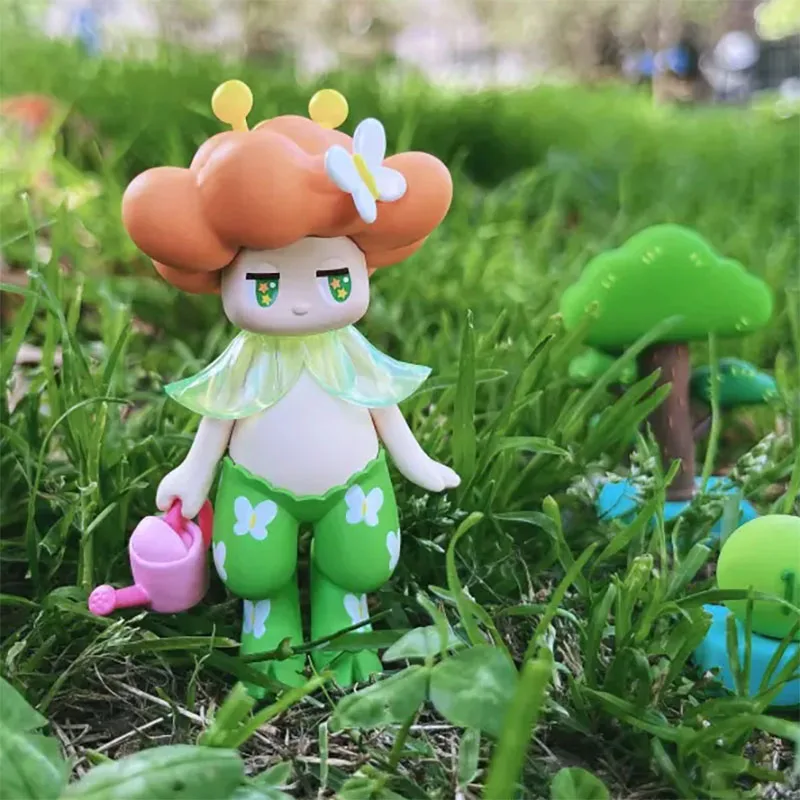 Kawaii Limited Edition Spring Bud Series Satyr Rory Action Figure Toys Gifts for Kids Lovely PVC Satyr Rory Figure Doll